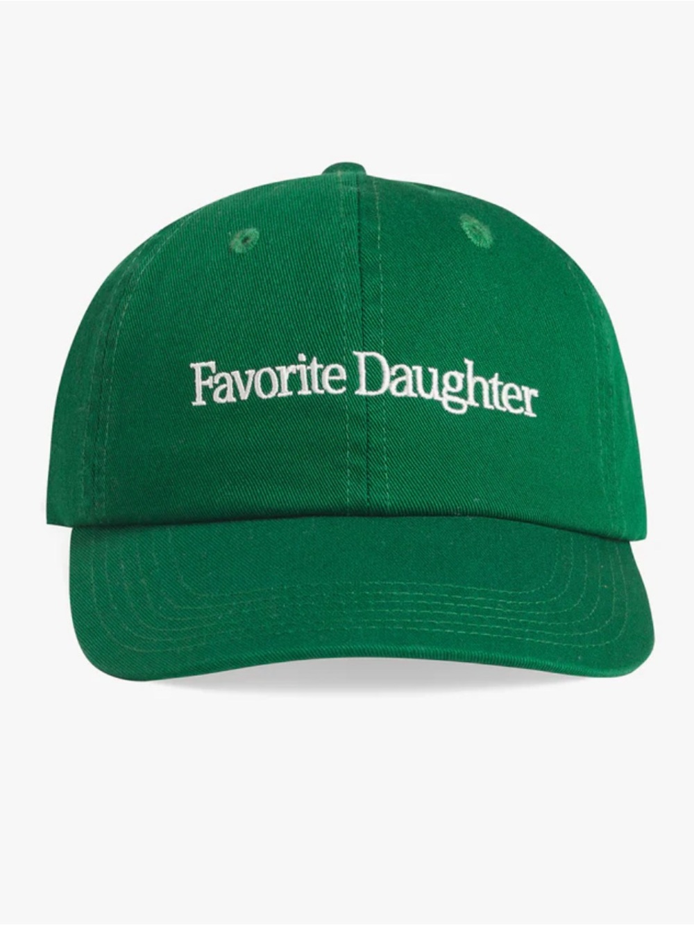 Favorite Daughter Embroidered Logo Cap - Green